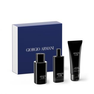 ARMANI CODE EAU DE TOILETTE TRIO SET REGALO ESTIVO