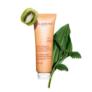 Detergente esfoliante delicato in un solo passaggio