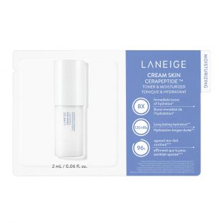 Crema tonica per la pelle e idratante Cerapeptide (2 ml)