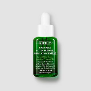 Olio di semi di cannabis sativa olio viso concentrato alle erbe