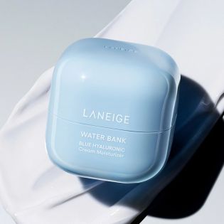 Crema idratante alla crema ialuronica blu Water Bank