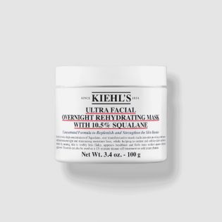 Maschera viso idratante notturna ultra facciale con 10,5% di squalano