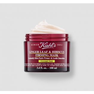 Maschera rassodante con foglie di zenzero e ibisco