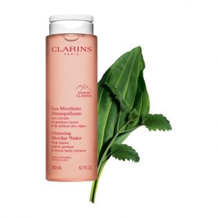 Struccante viso detergente con acqua micellare