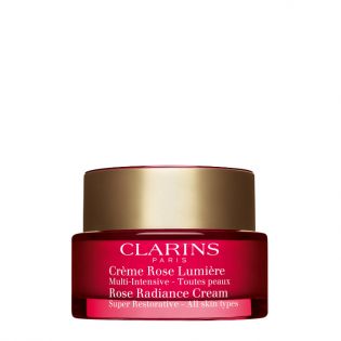 Crema luminosa alla rosa super riparatrice