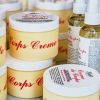 Burro per il corpo montato con latte di soia e miele Creme de Corps